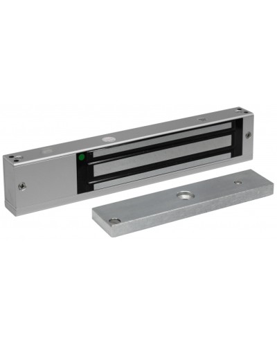 Smartec ST-EL260DL-SL - Электромагнитный замок, внутреннее исполнение, СИД, датчик положения двери, усилие 260-280 кг. в Оренбурге Электромеханические замки Pintop.ru