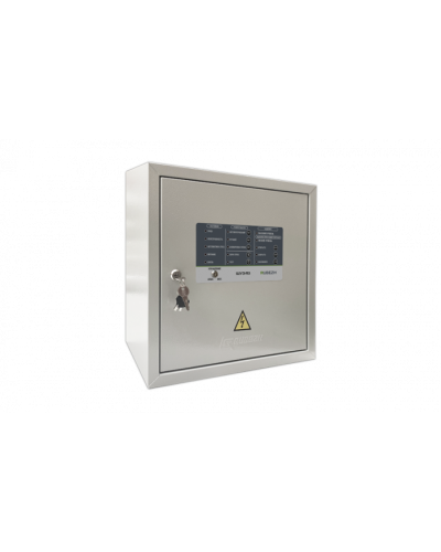 Шкаф управления адресный Рубеж ШУН/В-15-00-R3 IP54 в Оренбурге Адресная система пожарной сигнализации РУБЕЖ Pintop.ru