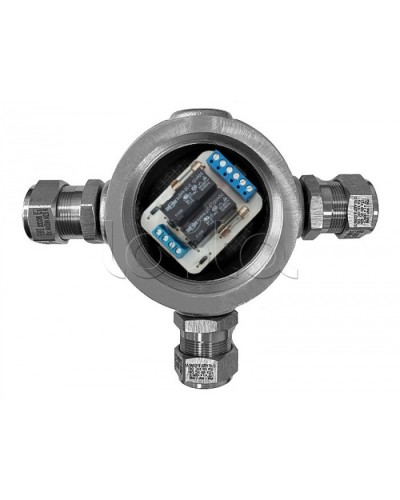 Магнито-Контакт УК-ВК-Ех-12 АЯКС Т, с тремя кабельными вводами Ех МКВМ 20 в Оренбурге Комутационные взрывозащищенные коробки Pintop.ru