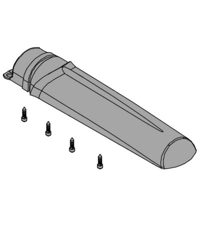 Крышка кожуха винта АХ302304, АХ3024, АХ402306, АХ412306 Came 119RID308 в Оренбурге Запчасти для шлагбаумов и автоматики Pintop.ru
