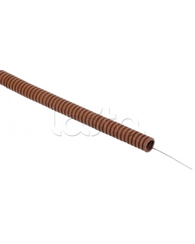 ELASTA Труба гофр. ПВХ d=25мм с зондом дуб (25м) IEK (ET-TG21-121-025-025-K24) в Оренбурге Труба гофрированная Pintop.ru