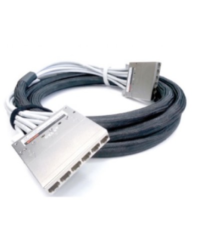 Претерминированная медная кабельная сборка Hyperline (PPTR-CT-CSS/C6S-D-CSS/C6S-LSZH-20M-GY) в Оренбурге Патч-корды и пигтейлы Pintop.ru