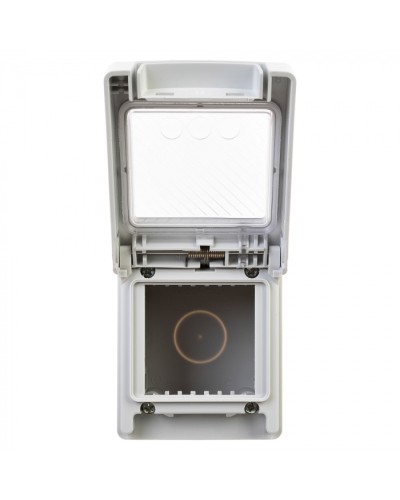 Коробка для настенного монтажа Avanti, IP55, серая, 2 модуля DKC (4403932) в Оренбурге Распределительные коробки Pintop.ru