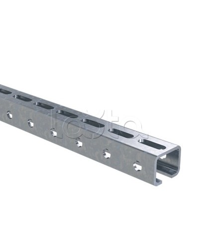 C-профиль 51х40х4 L1200 горячеоцинкованный DKC BPM5112HDZ в Оренбурге Аксессуары для стоек и шкафов Pintop.ru