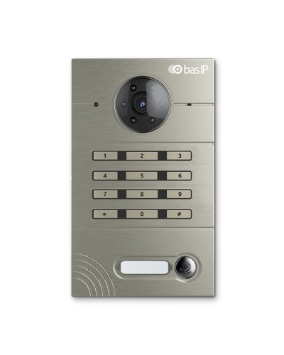 Панель вызывная BAS-IP AV-01KD GREY в Оренбурге Вызывные видеопанели малоабонентные Pintop.ru