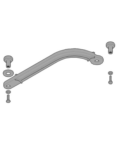 Рычаг изогнутый FLEX Came 119RID146 в Оренбурге Запчасти для шлагбаумов и автоматики Pintop.ru