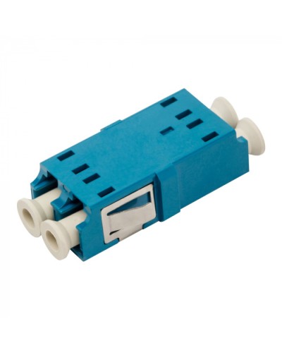 Адаптер оптический LC, SM, корпус SC без фланцев, дуплексный LANMASTER (LAN-2LCS/NF-AM-SM) в Оренбурге Проходные адаптеры и розетки оптические Pintop.ru