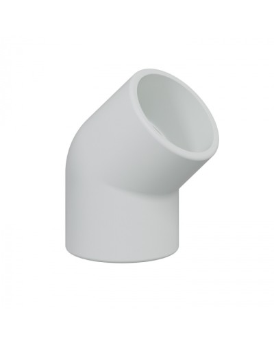 Поворот 45гр., дляаспирационной системы D25мм, АБС, цвет белый (10шт) Экопласт (49225-10W) в Оренбурге Пожарные извещатели Pintop.ru