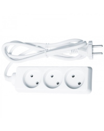 Удлинитель Navigator 61 309 NPE-S-03-300-X-2x1 б/з 3 гн. 3м в Оренбурге Блоки розеток Pintop.ru