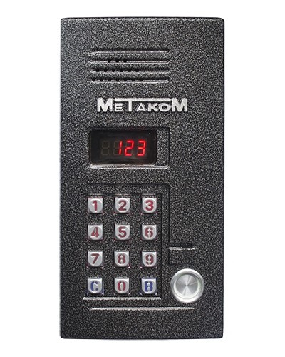 Блок вызова домофона Метаком MK2012-TM4EV в Оренбурге Блоки вызова многоабонентные Pintop.ru