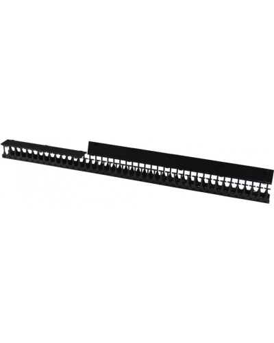 Органайзер 48U глубиной 179 мм, для шкафов LANMASTER DCS шириной 800 мм, черный (2 шт) LANMASTER LAN-DC-CB-48Ux8-VO18 в Оренбурге Кабельные органайзеры Pintop.ru