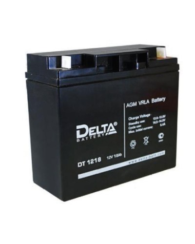 Аккумулятор свинцово-кислотный Delta DT 1218 в Оренбурге Электротехническое оборудование Pintop.ru