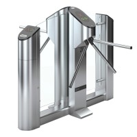 Турникет моторизованный двухсторонний с картоприемником Oxgard Praktika Т-03-DК-2BC2R
