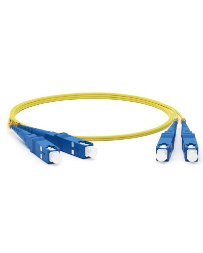 Патч-корд оптический соединительный (SM), 9/125 (OS2), SC/UPC-SC/UPC, (Duplex), LSZH, 1м 50-2011 в Оренбурге Патч-корды оптические Pintop.ru