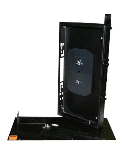 Бокс оптический Hyperline FO-19R-1U-3xSLT-W140H42-24UN-BK в Оренбурге Кросс оптический Pintop.ru