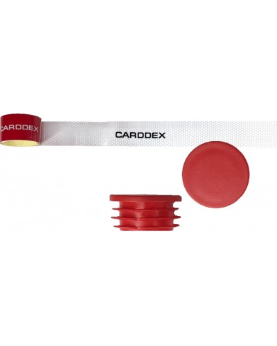 Комплект для стрел (наклейки + заглушки) CARDDEX RS-04B в Оренбурге Запчасти для шлагбаумов и автоматики Pintop.ru