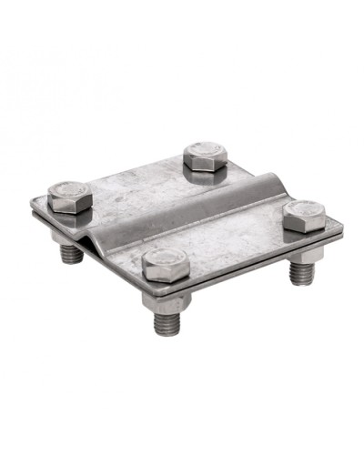 Зажим заземлитель 20 - полоса 50 (пластина 70*80мм) Ni EKF PROxima (lp-57080-ni) в Оренбурге Электротехническое оборудование Pintop.ru