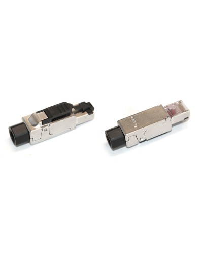 Разъем полевой оконцовки RJ-45 (8P8C) Hyperline PLUD-8P8C-S-C6A-SH в Оренбурге Коннекторы и разъемы Pintop.ru
