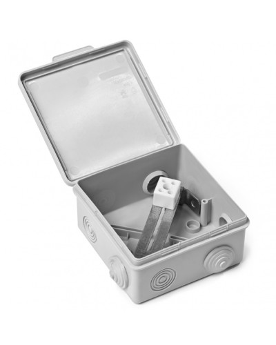 Коробка монтажная огнестойкая пластиковая герметичная КМОПГ (2к х10 мм) 100х100х50 IP54 ПожТехКабель (071-002) в Оренбурге Распределительные коробки Pintop.ru