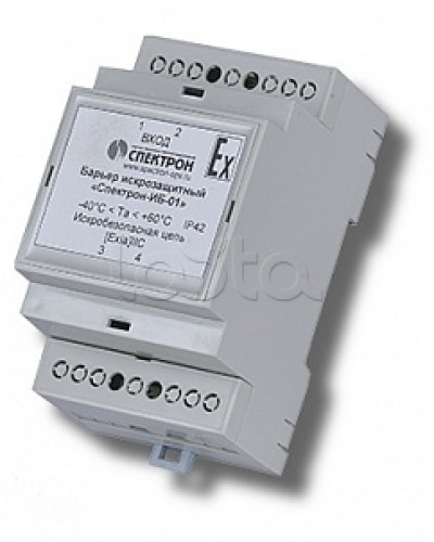 Барьер искрозащиты для цепей питания Спектрон-ИБ-01 в Оренбурге Устройства защиты операционных процессоров (ОПС) Pintop.ru