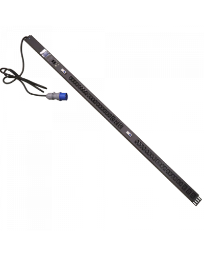 Блок розеток верт. 32A / 250V, 6xC19 + 36xC13, шнур 3.0 м, разъем IEC309 TWT (TWT-PDVMT1-6x36-32A) в Оренбурге Блоки розеток Pintop.ru