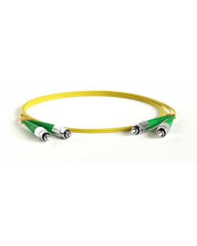 Патч-корд волоконно-оптический Hyperline FC-D2-9-FC/AR-SC/AR-H-3M-LSZH-YL в Оренбурге Патч-корды оптические Pintop.ru