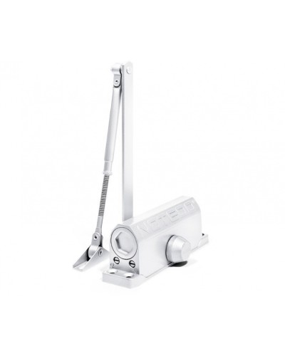 Доводчик дверной с рычажной тягой DC-065 EN3/4/5, белый NOTEDO DC065W в Оренбурге Доводчики Pintop.ru