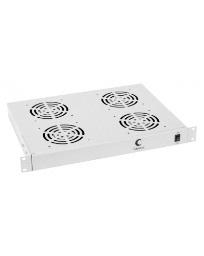 Панель вентиляционная с 4 вентиляторами Cabeus JG03 в Оренбурге Вентиляторные модули Pintop.ru