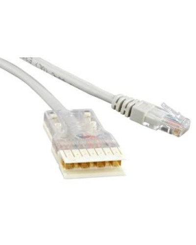 Патч-корд 110 тип-RJ45, 1 пара (1 м) Hyperline PC-110-RJ45-1P-CX-1M-LSZH-GY в Оренбурге Патчкорды (медные) Pintop.ru