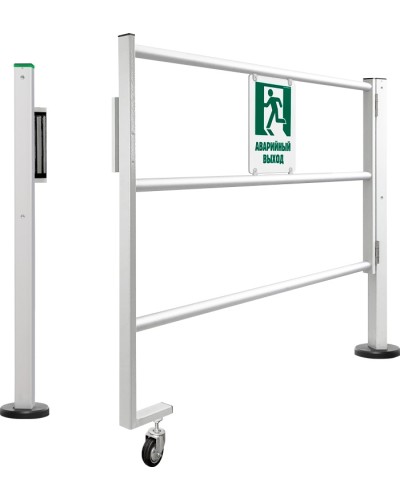 Секция «Антипаника» CARDDEX RTA 02 Антипаника с электромагнитным замком в Оренбурге Ограждения Pintop.ru