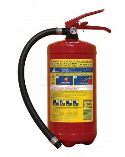 Огнетушитель ПОЖТЕХНИКА ОП-8(б) МИГ Е (4А, 183В, С, Е) с БВД в Оренбурге Огнетушители Pintop.ru