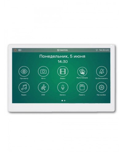Монитор Tantos Stark HD SE Tuya (White) XL в Оренбурге Абонентские IP устройства Pintop.ru