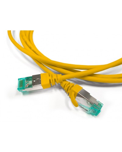 Hyperline PC-LPT-SFTP-RJ45-RJ45-C6A-5M-LSZH-YL Патч-корд S/FTP в Оренбурге Патчкорды (медные) Pintop.ru