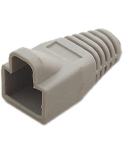 Колпачок изолирующий для разъемов RJ-45 серый (10шт.) Hyperline BOOT-GY-10 в Оренбурге Коннекторы и разъемы Pintop.ru