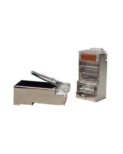 Разъем RJ-45 кат.5е под витую пару Cabeus 8P8C-SH в Оренбурге Коннекторы и разъемы Pintop.ru