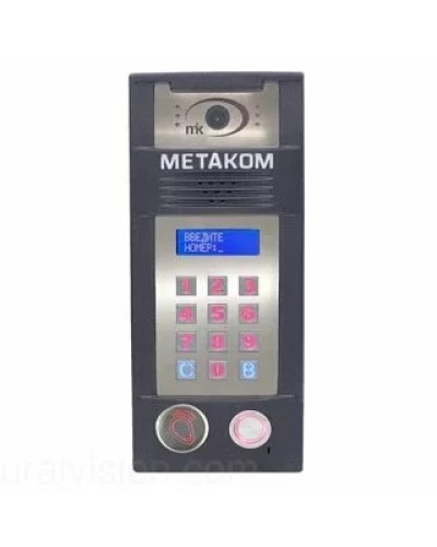 Многоабонентый антивандальный блок вызова со встроенной гибридной видеокамерой Метаком MК2018-TMRFGVH в Оренбурге Блоки вызова многоабонентные Pintop.ru