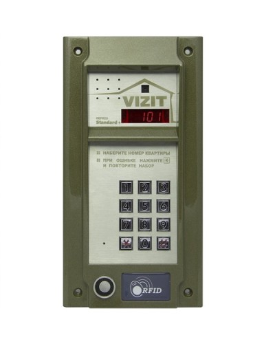 Блок вызова домофона Vizit БВД-N101RTCP в Оренбурге Блоки вызова многоабонентные Pintop.ru