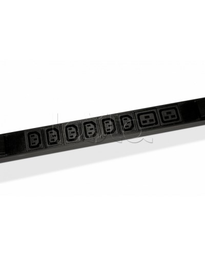 Блок розеток горизонтальный черн Hyperline (SHE19-6IEC-2BIEC-CB) в Оренбурге Блоки розеток Pintop.ru