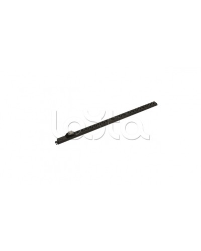 Блок розеток вертикальный черн Hyperline (SHE-20SH-B-CB) в Оренбурге Блоки розеток Pintop.ru