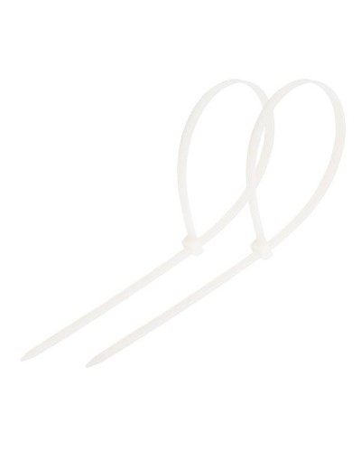 Стяжка нейлоновая неоткрывающаяся, безгалогенная (halogen free) 150x2.5мм, белая (100 шт) в Оренбурге Стяжки-хомуты Pintop.ru