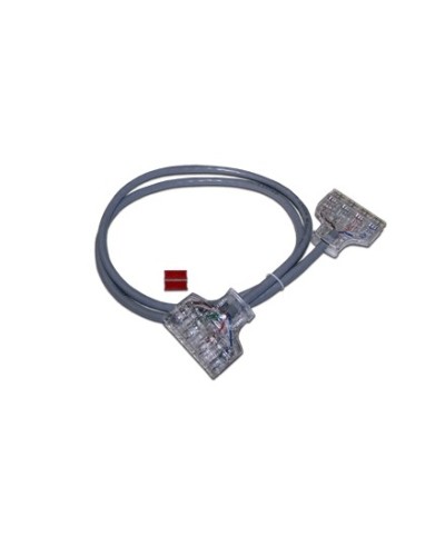 Патч-корд 110 тип - 110 тип, 1 пара, категория 6, 1.5 м, серый LANMASTER LAN-P4-P4-1.5/6 в Оренбурге Патч-корды и пигтейлы Pintop.ru