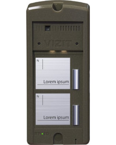 Панель вызова Vizit БВД-306FCP-2 в Оренбурге Многоабонентные устройства Pintop.ru