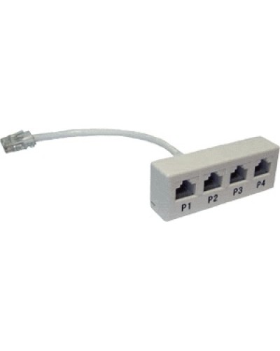 Y-адаптер 4 параллельных порта TWT TWT-Y-1P4 в Оренбурге Проходные адаптеры Pintop.ru