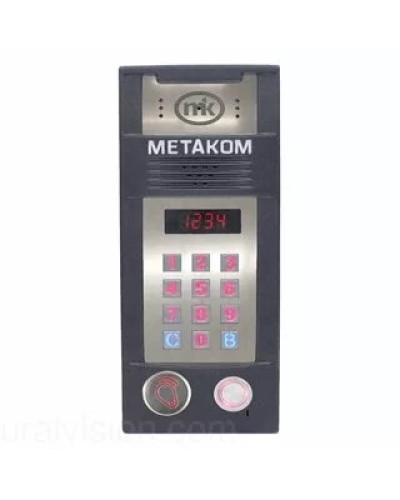 Многоабонентый антивандальный блок вызова со встроенной видеокамерой Метаком MК2018-RFMFV в Оренбурге Блоки вызова многоабонентные Pintop.ru
