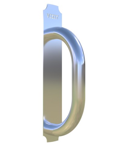 Дверная ручка наружная с декоративной накладкой Vizit PC-101-VIZIT в Оренбурге Аксессуары для многоабонентных систем Pintop.ru