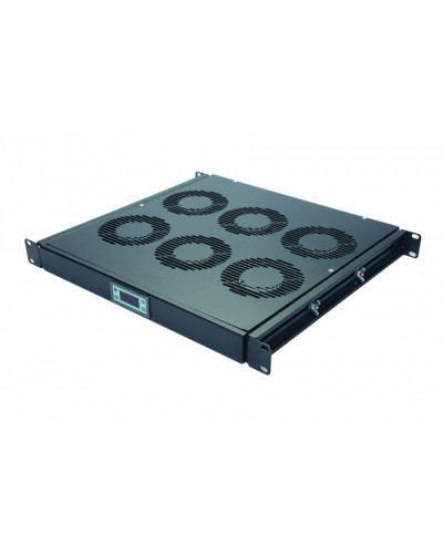 Панель вентиляционная с 6 вентиляторами, с контроллером Eurolan 60A-91-11-30BL в Оренбурге Вентиляторные модули Pintop.ru