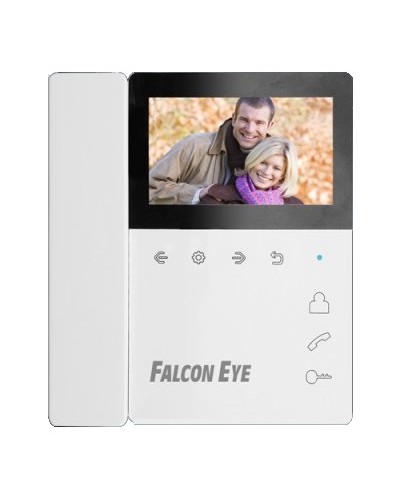 Монитор цветного видеодомофона с трубкой на магните Falcon Eye Lira в Оренбурге Вызывные видеопанели малоабонентные Pintop.ru