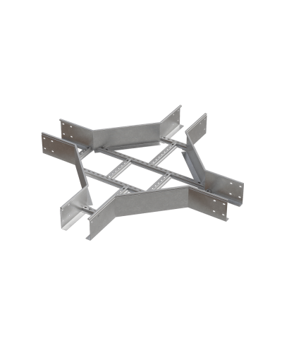 Х-разветвитель лестничный 150х800х1,5 мм N КМ-профиль (LXD150-800-1.5 N) в Оренбурге Аксессуары для лотков Pintop.ru