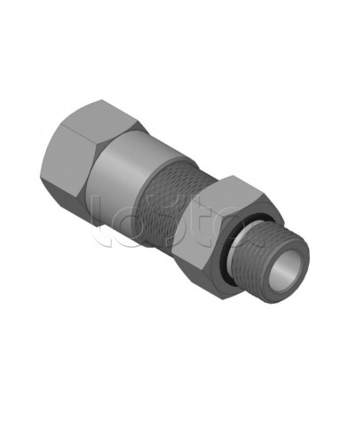 Кабельный ввод для бронированного кабеля с уплотнением внутренней оболочки кабеля резьбой G1/2, внешним диаметром кабеля D от 11 до 15 мм и проходным диаметром кабеля d= 6-10 мм Спектрон КВБ-15/10-Н-G1/2 в Оренбурге Аксессуары для кабель-канала Pintop.r