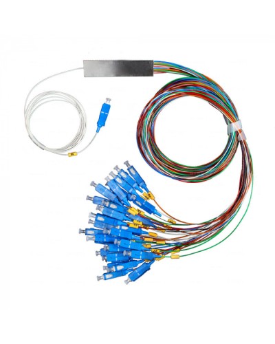 Разветвитель план 1х8 окон SC/UPC 9/125 вывод 1,5м буфер 0.9мм 1260/1650 Cabeus (FCT-PLC-1/8-9-SC/U-1.5-0.9) в Оренбурге Оптические разветвители (сплиттеры) Pintop.ru